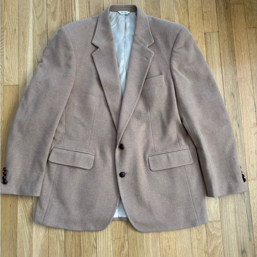 Camel Hair Charing Cross Blazer Jacket
